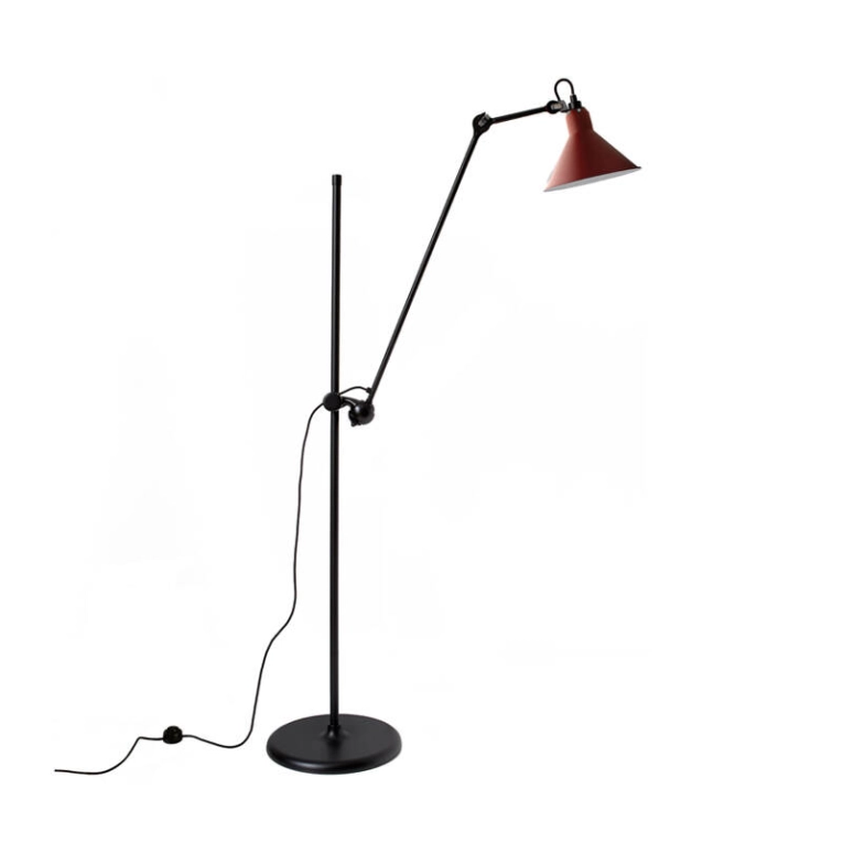 Lampadaire GRAS N°215 Rouge DCW EDITIONS