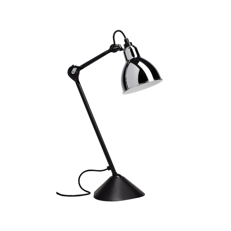 Lampe à poser GRAS N°205 Chrome DCW EDITIONS