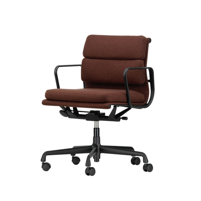 Fauteuil de bureau SOFT PAD EA 217 Tissu Cosy 19 marron VITRA