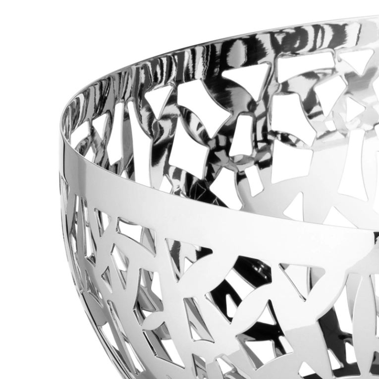 Centre de table & corbeille Corbeille à fruits CACTUS! Ø29 Inox ALESSI