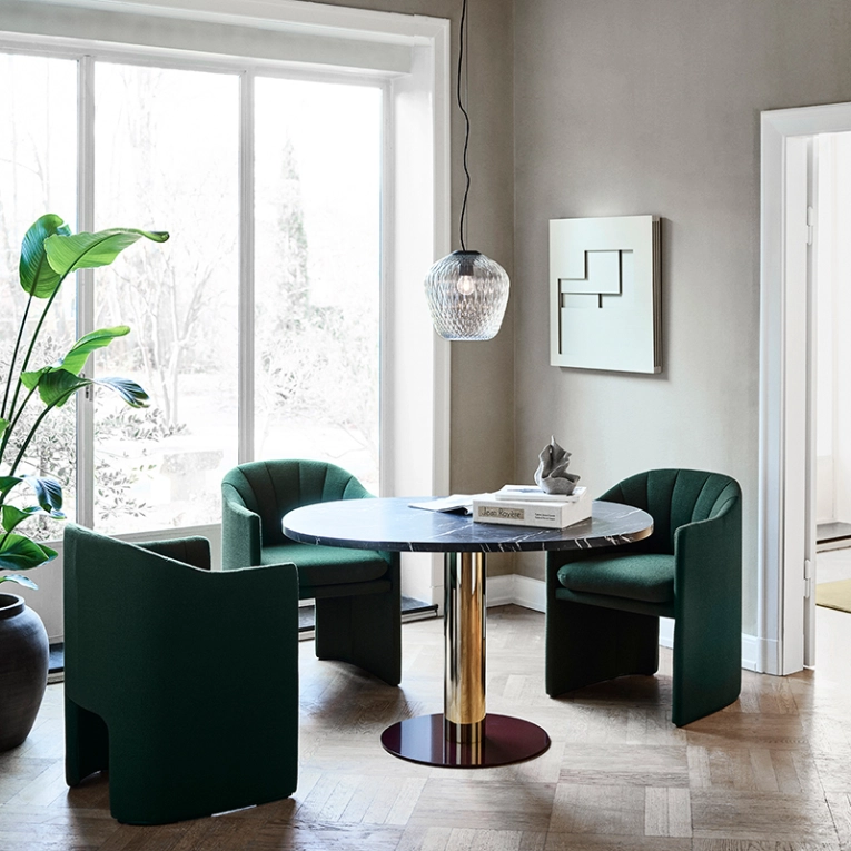 Suspension BLOWN SW3 Argent AND TRADITION