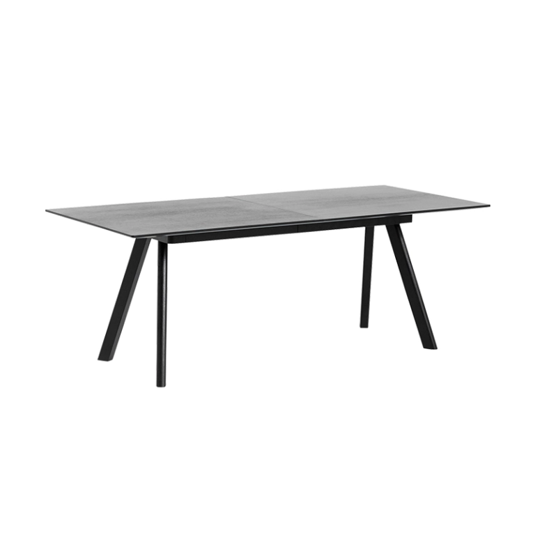 Table CPH 30 EXTENDABLE Chêne noir vernis à base d'eau HAY