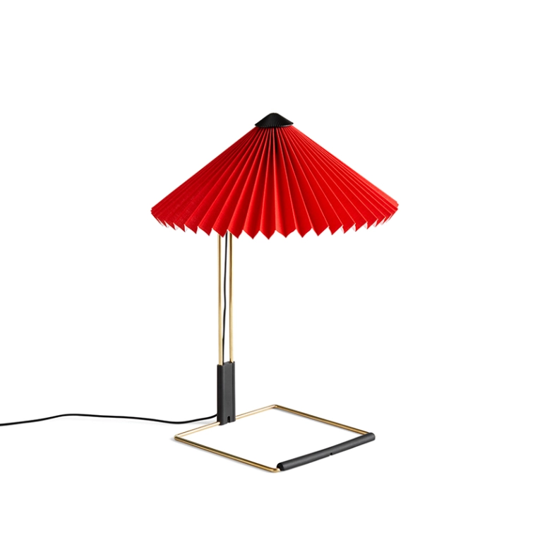 Lampe à poser MATIN Rouge HAY