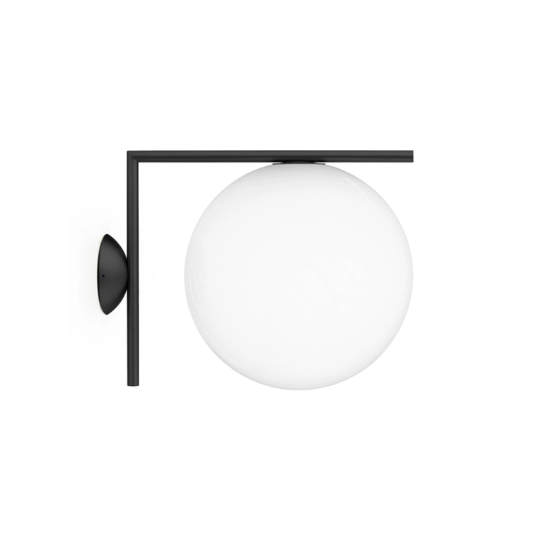 Applique IC C/W2 OUTDOOR Noir FLOS