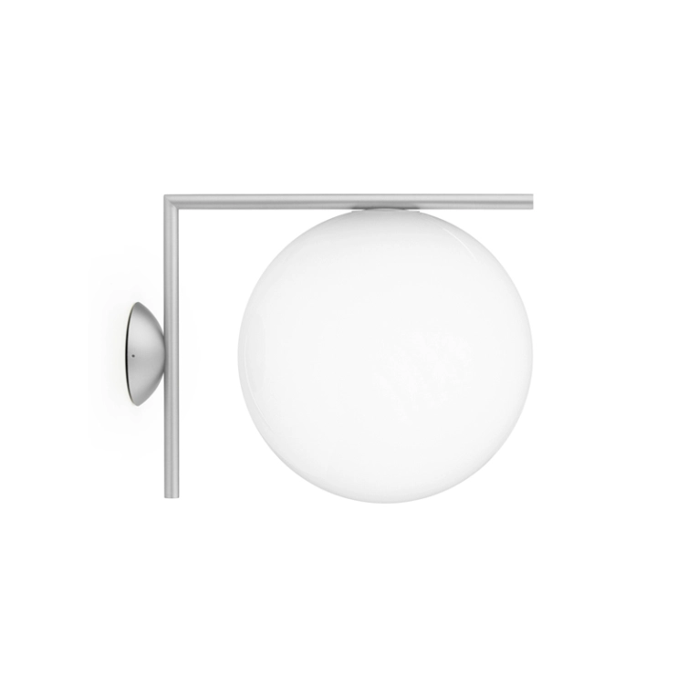 Applique IC C/W2 OUTDOOR Acier inox brossé FLOS