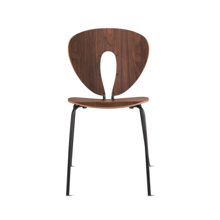 Chaise GLOBUS Bois Noyer naturel STUA