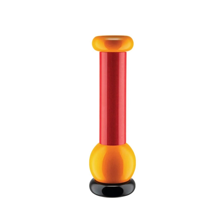 Accessoire de cuisine Moulin à sel et poivre MP0210 Rouge, jaune, noir ALESSI