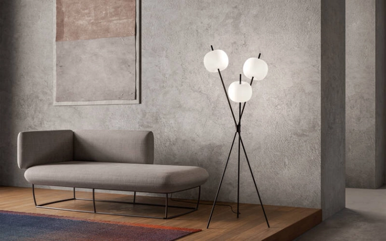 Lampadaire KUSHI Cuivre KDLN