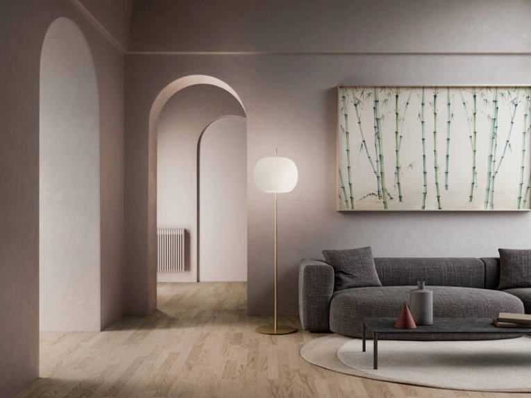 Lampadaire KUSHI XL Cuivre KDLN