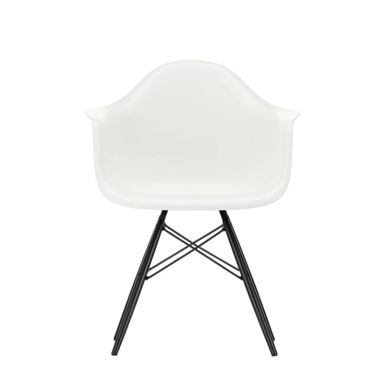 Chaise EAMES PLASTIC ARMCHAIR DAW Blanc VITRA