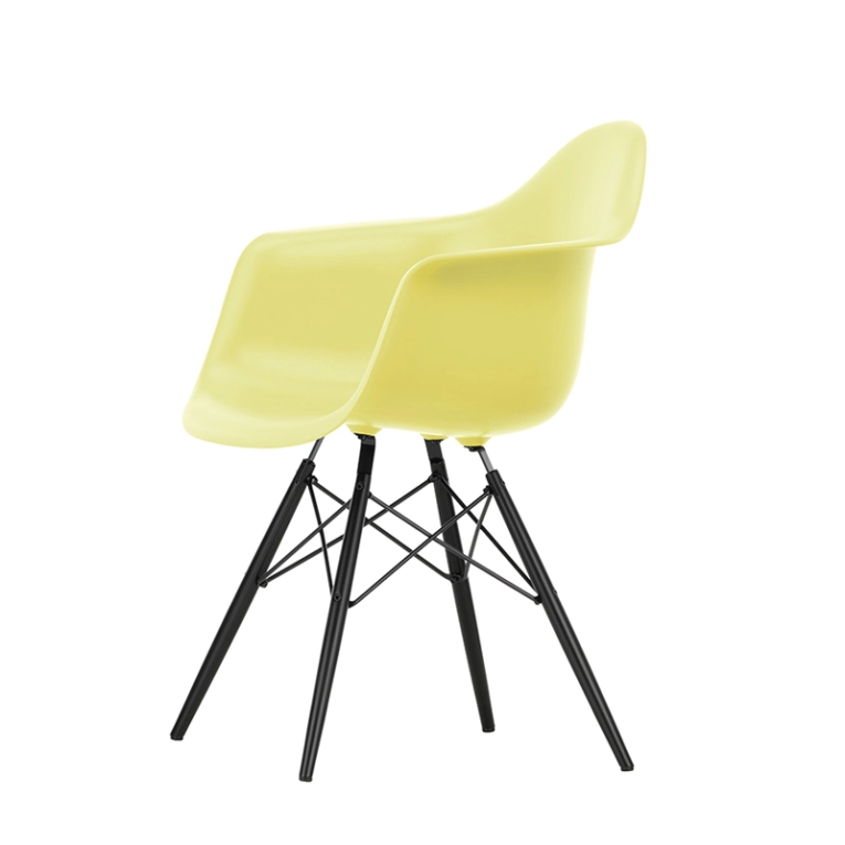 Chaise EAMES PLASTIC ARMCHAIR DAW Citron RE VITRA