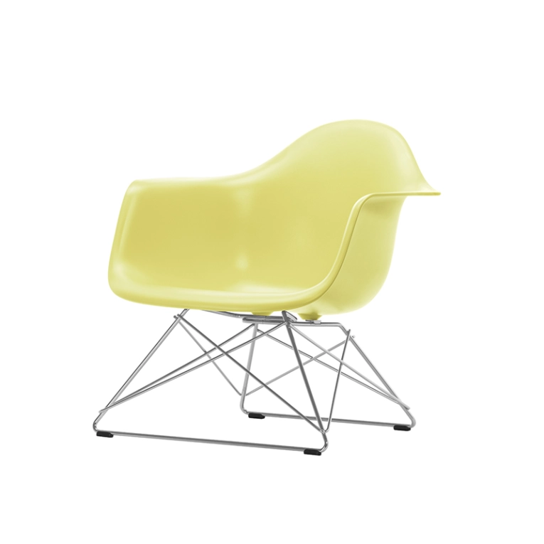 Fauteuil EAMES PLASTIC ARMCHAIR LAR Citron RE VITRA