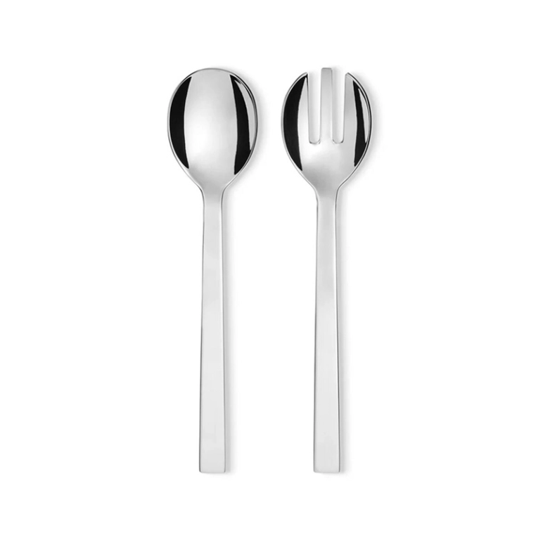 Couvert Couverts à salade SANTIAGO Inox ALESSI