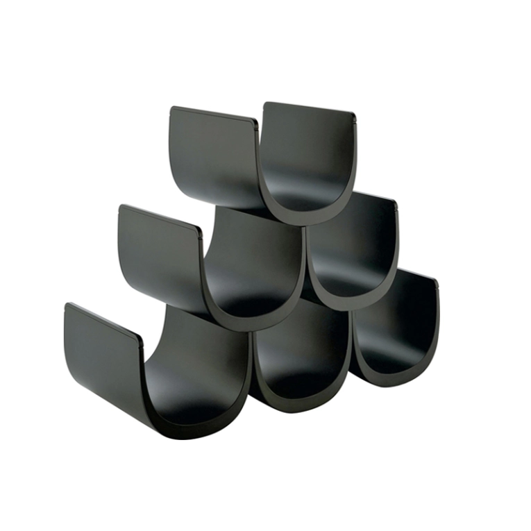 Petit rangement Porte-bouteilles NOÈ Noir ALESSI