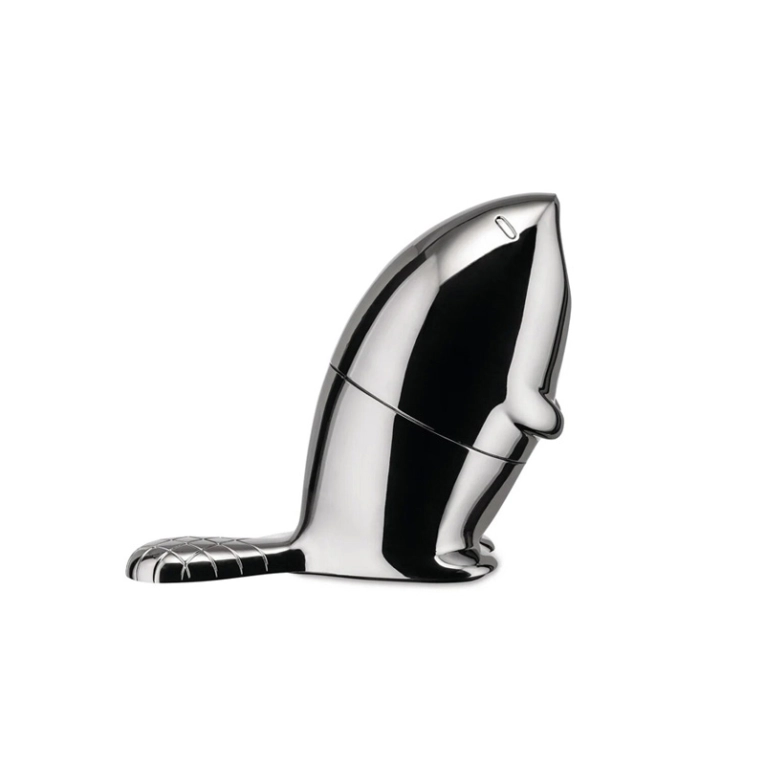 Accessoire de bureau Taille-crayon KASTOR Chrome ALESSI