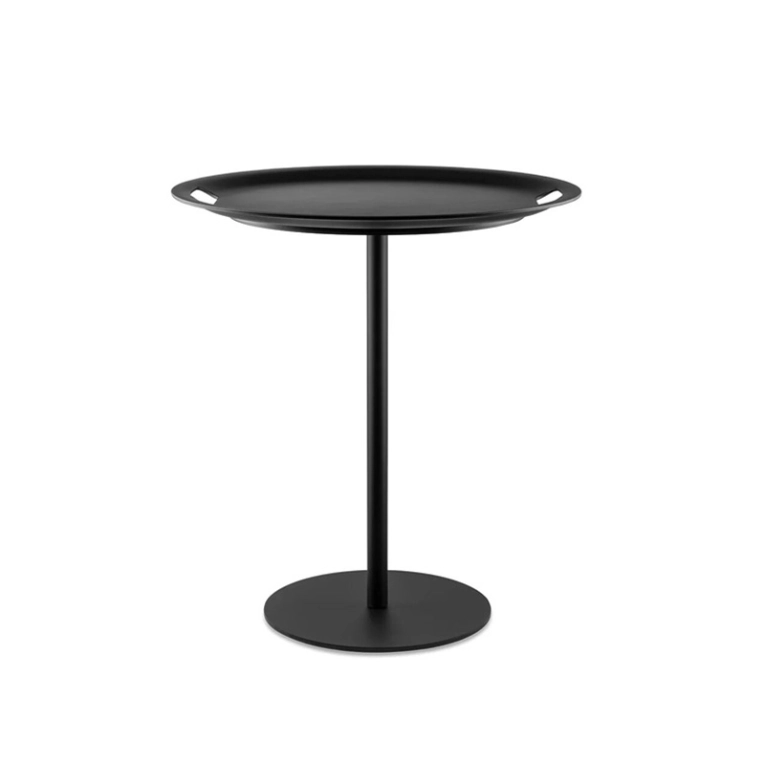 Table d'appoint guéridon OP-LA Noir ALESSI