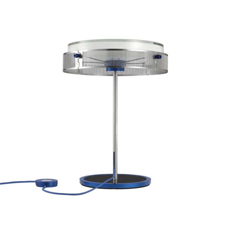 Lampe à poser ANIMA Bleu anodisé LUMINA