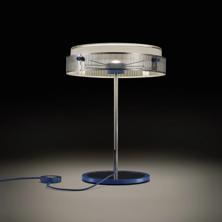 Lampe à poser ANIMA Bleu anodisé LUMINA