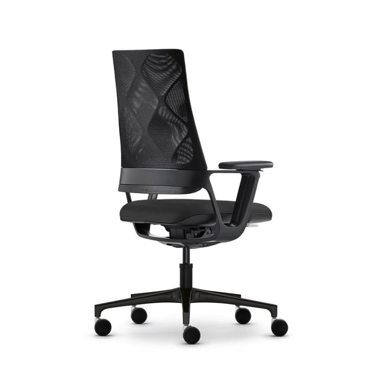 Fauteuil de bureau CONNEX2 dossier résille Noir KLÖBER