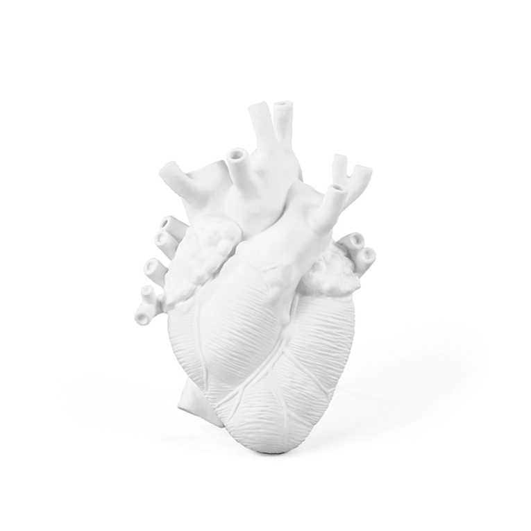 Vase LOVE IN BLOOM Blanc SELETTI