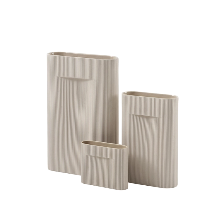 Vase Vase RIDGE Beige MUUTO