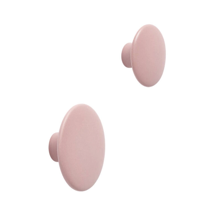 Patère Design patère DOT CERAMIC Rose MUUTO