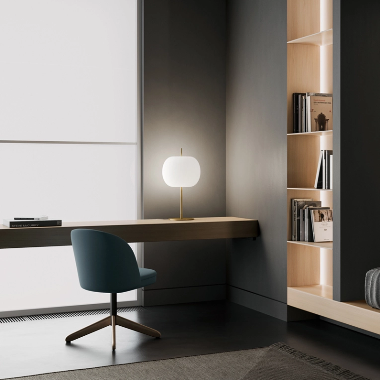 Lampe à poser KUSHI XL TABLE Cuivre KDLN