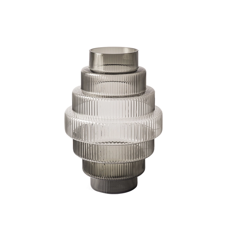Vase Vase STEPS S Gris foncé POLS POTTEN