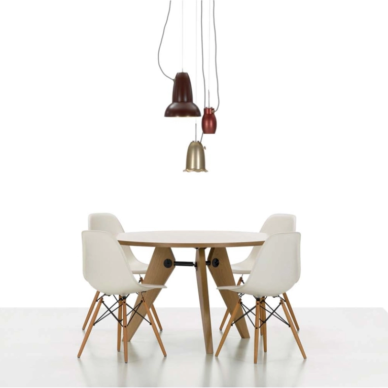 Table GUERIDON 105 Noyer VITRA