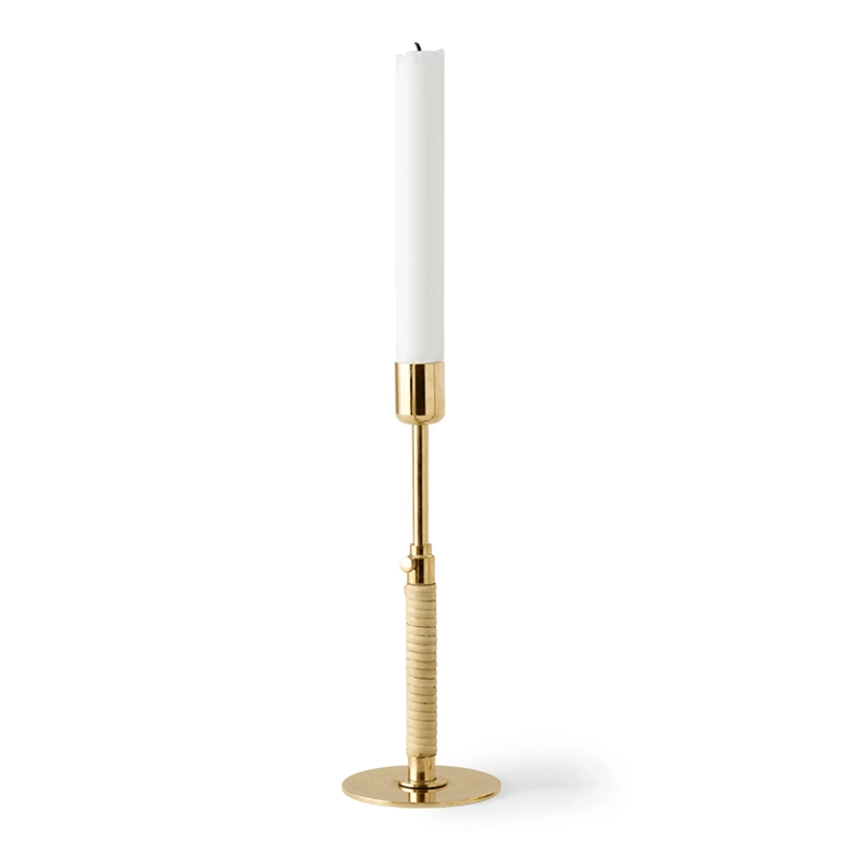 Photophore, bougeoir et bougie Bougeoir DUCA Laiton poli AUDO COPENHAGEN