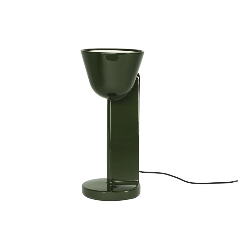 Lampe à poser CÉRAMIQUE UP Vert mousse FLOS