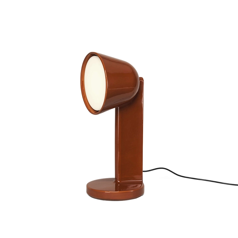 Lampe à poser CÉRAMIQUE SIDE Rouge rouille  FLOS