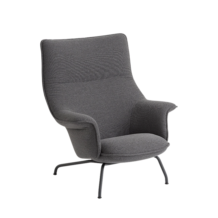 Fauteuil DOZE LOUNGE Gris 80 MUUTO