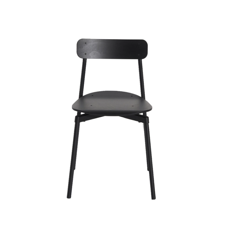 Chaise FROMME Bois Noir PETITE FRITURE