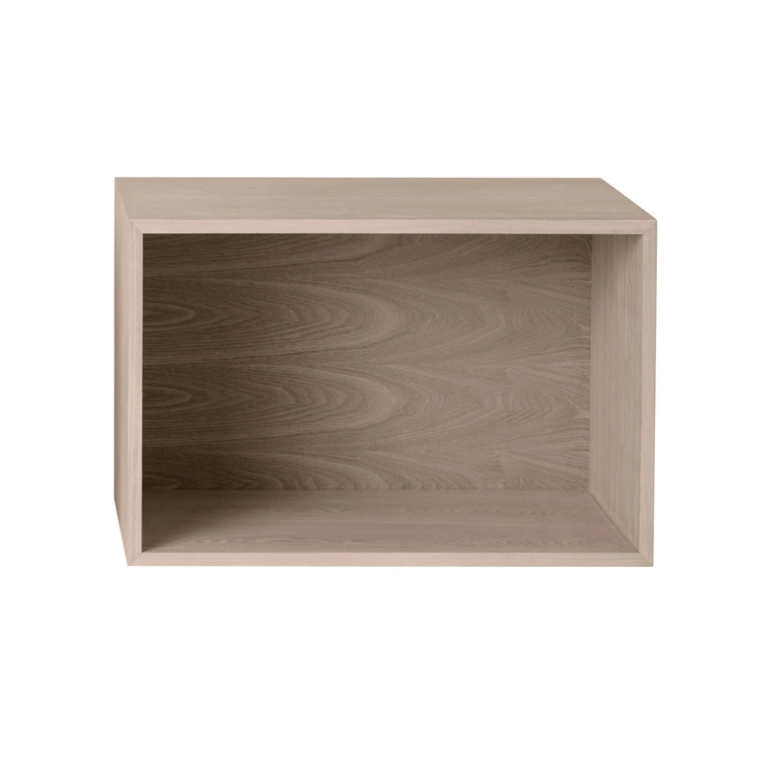 Etagère STACKED avec fond Chêne MUUTO