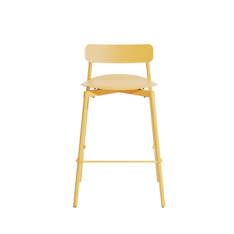 Tabouret haut FROMME H65 Safran PETITE FRITURE