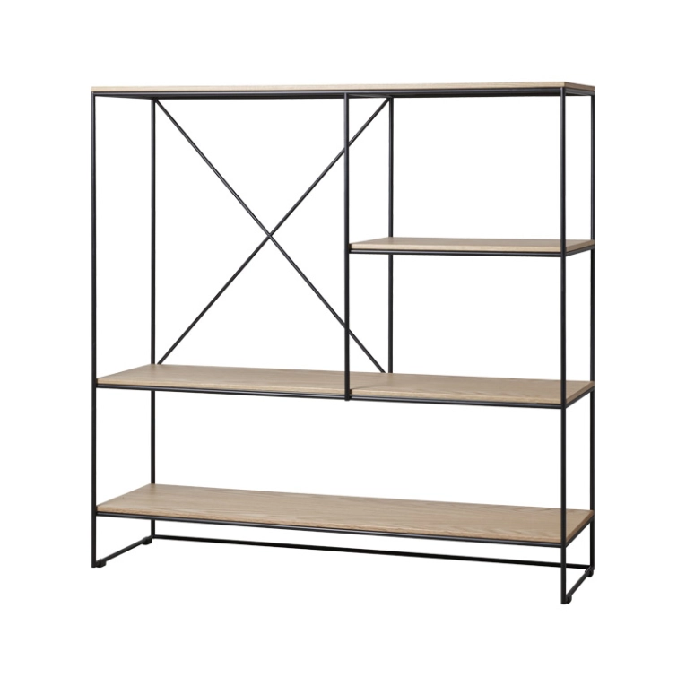 Etagère PLANNER Medium Chêne/ noir FRITZ HANSEN