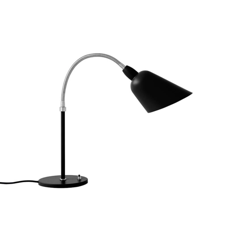 Lampe à poser BELLEVUE AJ8 Noir/ acier AND TRADITION