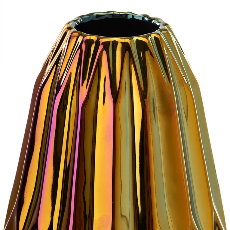 Vase Vase OILY FOLDS M Multicolore  POLS POTTEN