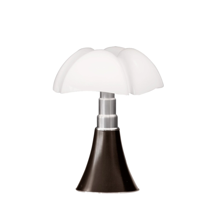 Lampe à poser MINIPIPISTRELLO sans fil Marron foncé MARTINELLI LUCE