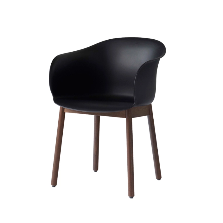 Chaise ELEFY JH30 Noyer / noir AND TRADITION
