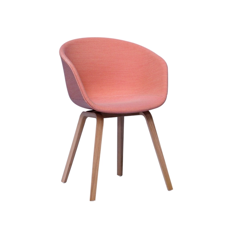 Chaise ABOUT A CHAIR AAC 23 Steelcut Trio 515/ chêne vernis à base d'eau HAY