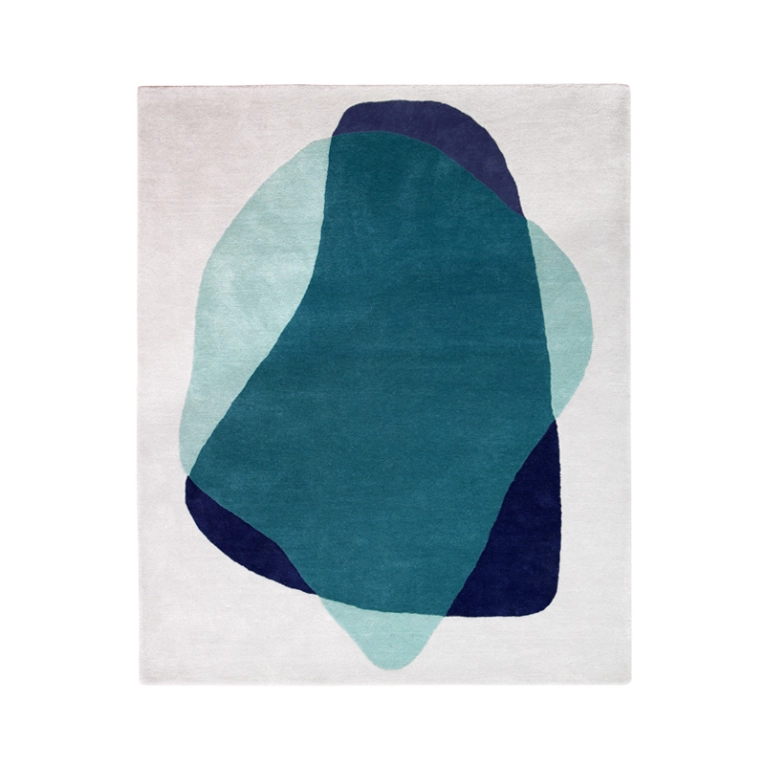 Tapis TAPIS SERGE Vert bleu HARTO