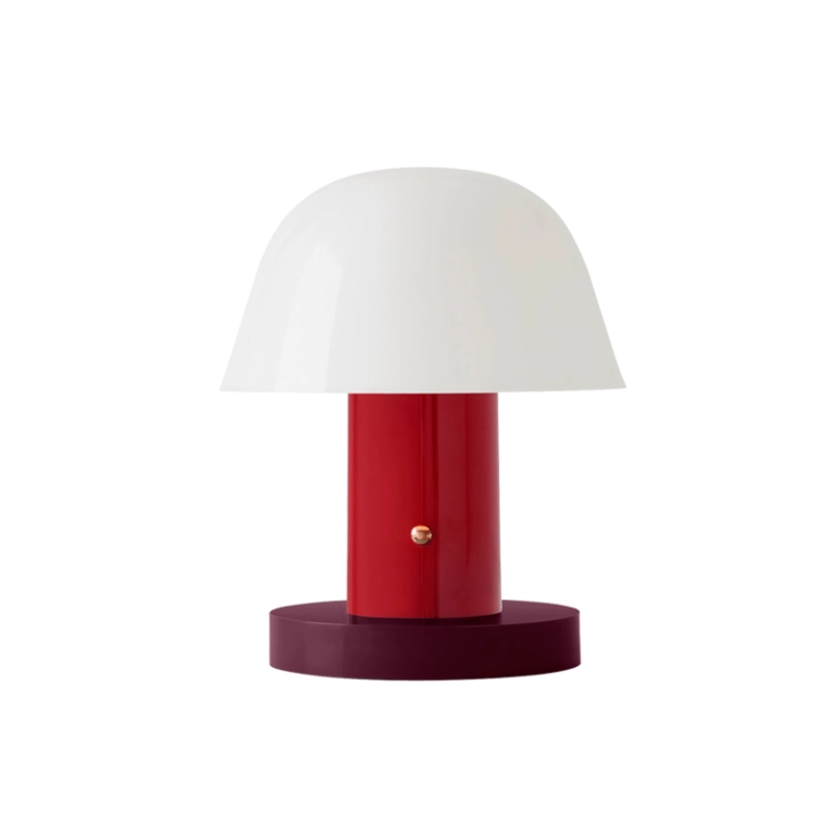 Lampe à poser SETAGO JH27 Bordeaux/ raisin AND TRADITION