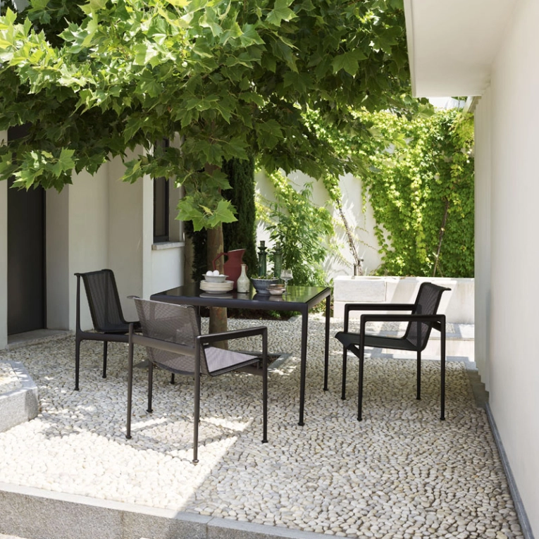 Chaise SCHULTZ DINING ARMCHAIR Noir KNOLL