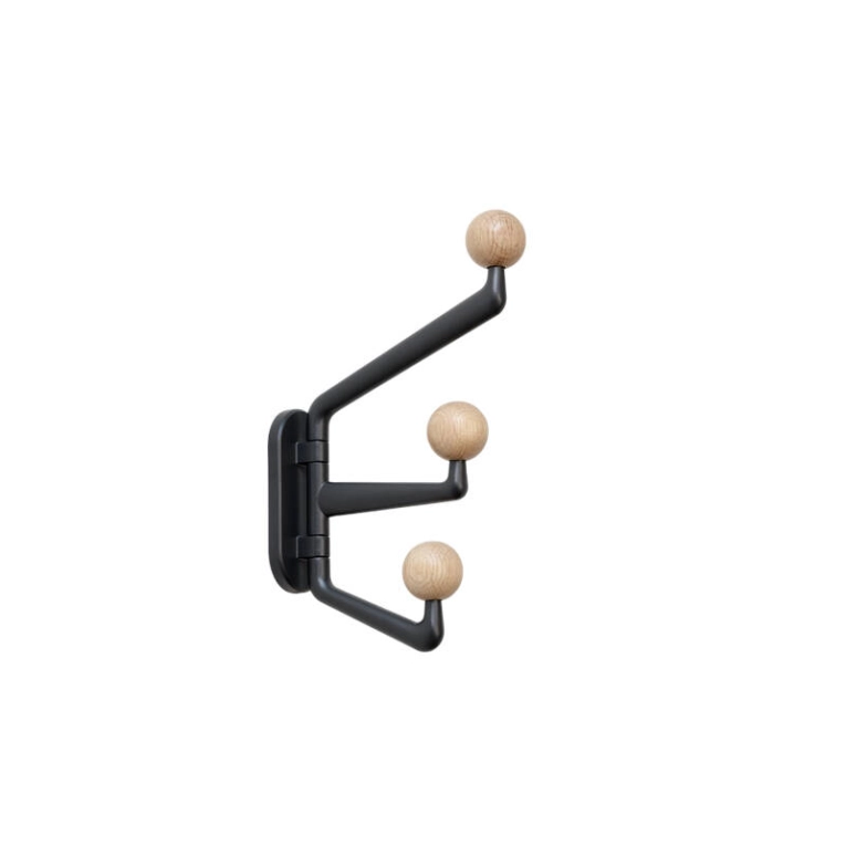 Patère Design Patère CAPTURE SC74 Chêne AND TRADITION