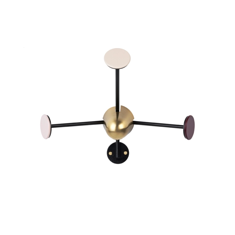 Porte-manteau Portemanteau MATEGOT COATRACK Bordeaux, blanc cassé, rose GUBI