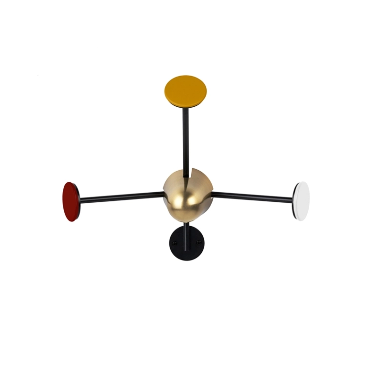 Porte-manteau Portemanteau MATEGOT COATRACK Rouge, jaune, blanc GUBI