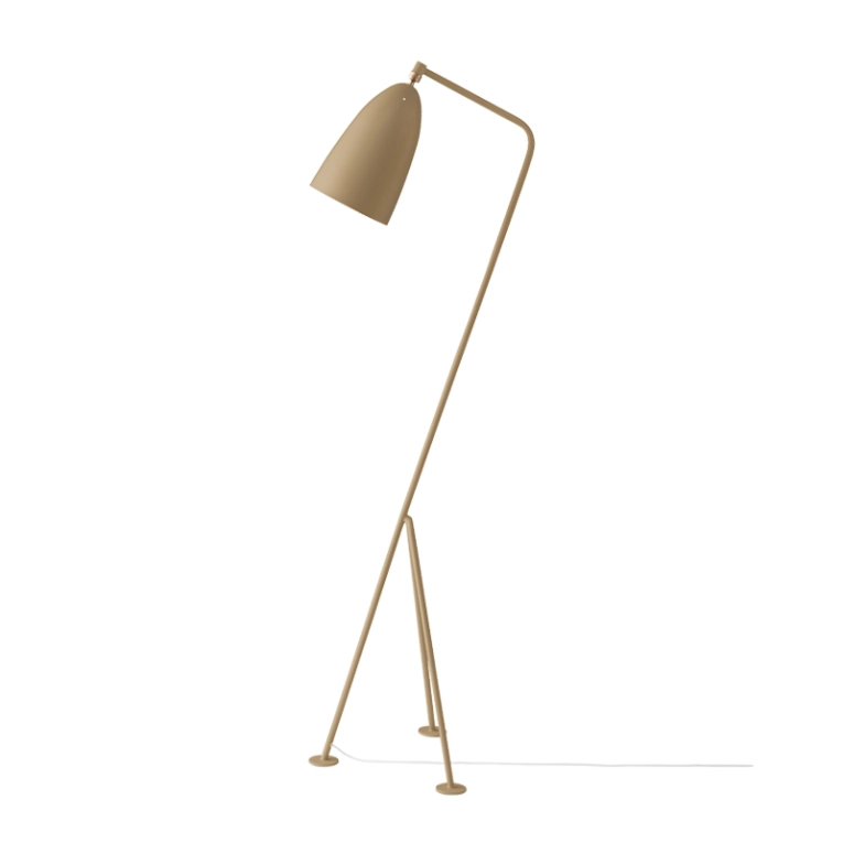 Lampadaire GRÄSHOPPA Marron olive  GUBI