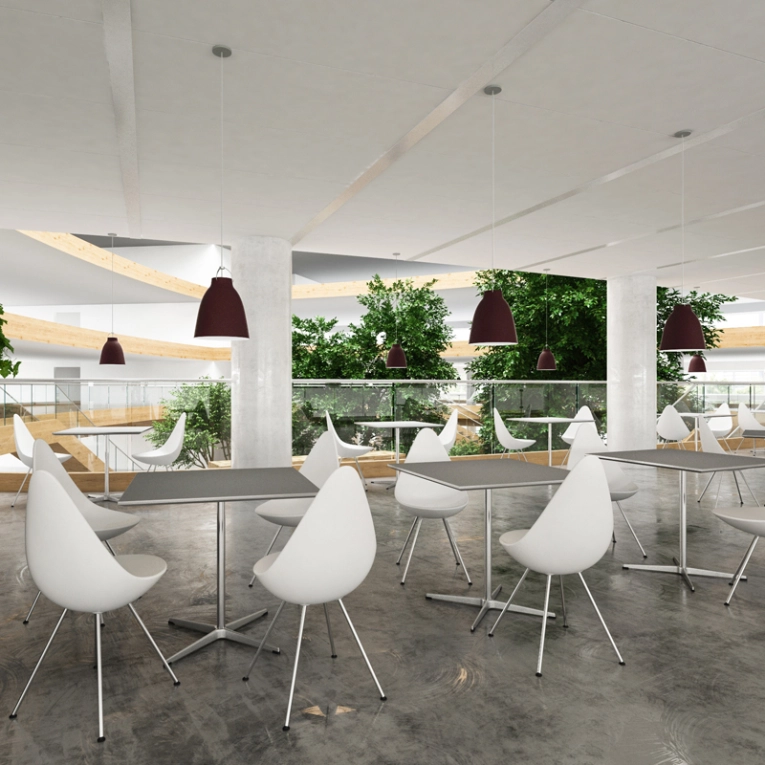 Chaise DROP Blanc FRITZ HANSEN